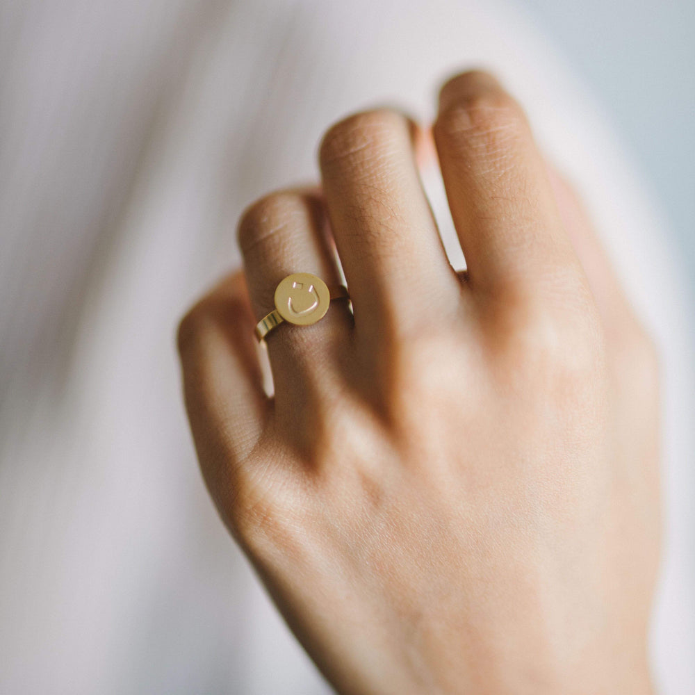 Personalized Initial Ring - Custom Letter Ring | Madarax Store