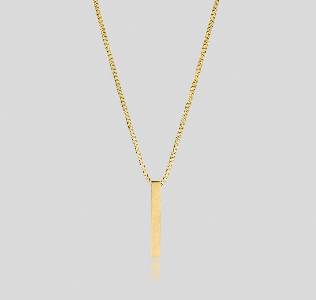 Stainless Steel Bar Necklace | Madarax Store