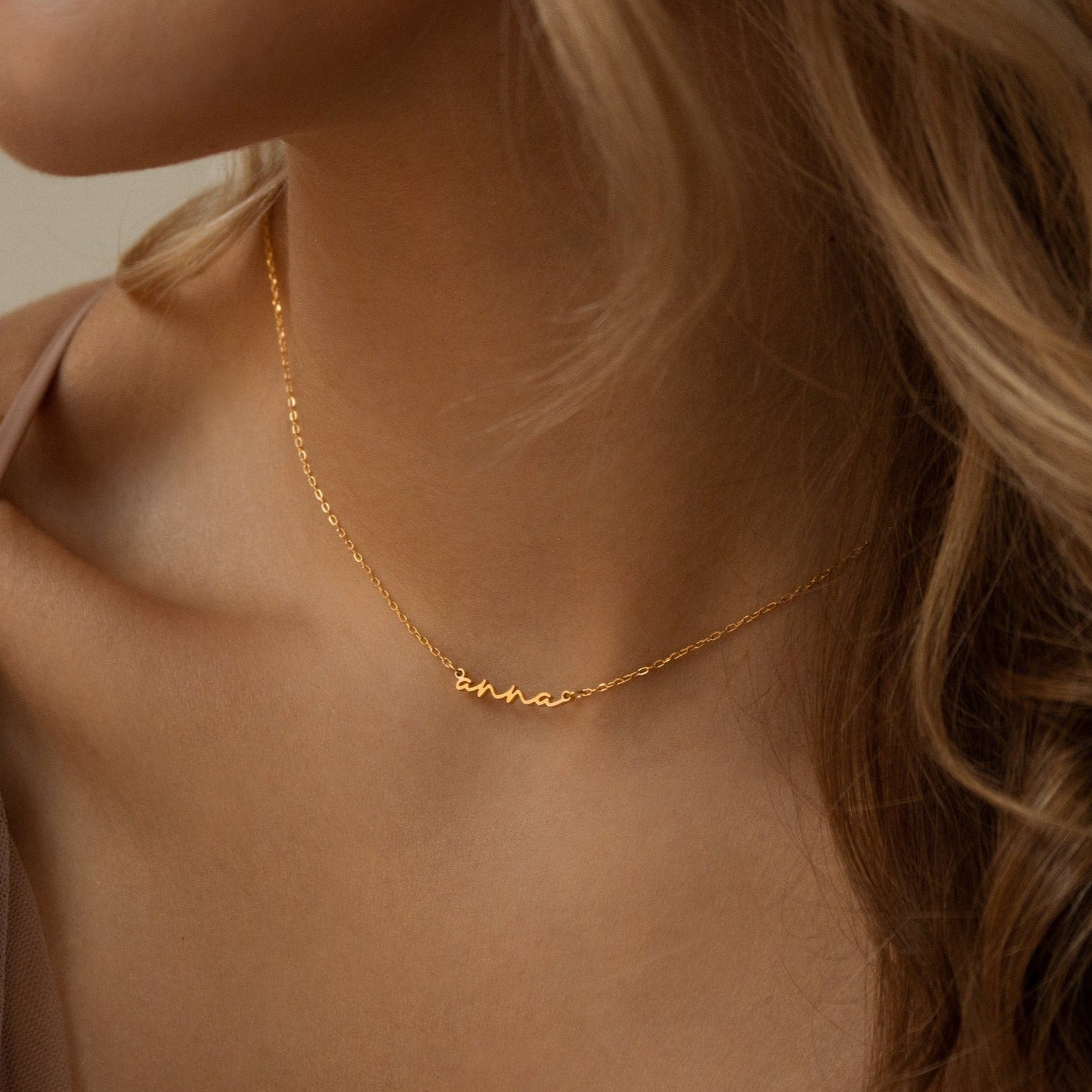 Personalized Minimalist Name Necklace | Madarax Store