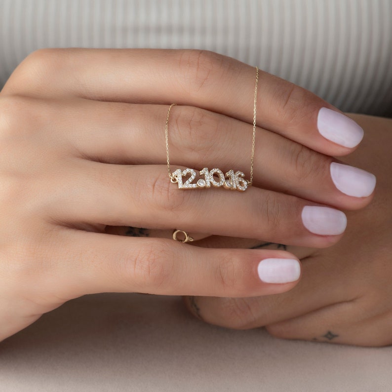 Personalized Custom Date Bracelet - Stone Adorned | Madarax Store