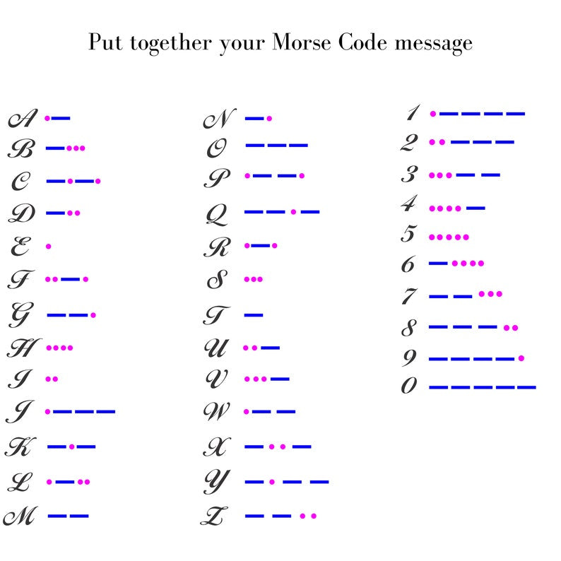 Personalized Morse Code Bracelet - Gold & Silver Plated Secret Message Jewelry | Madarax Store