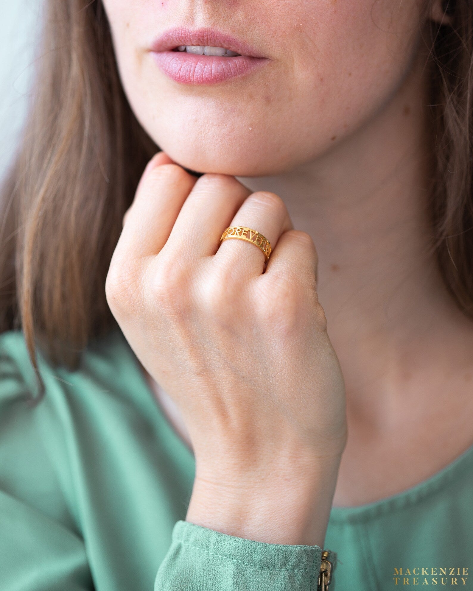 Name Loom Cutout Ring | Madarax Store