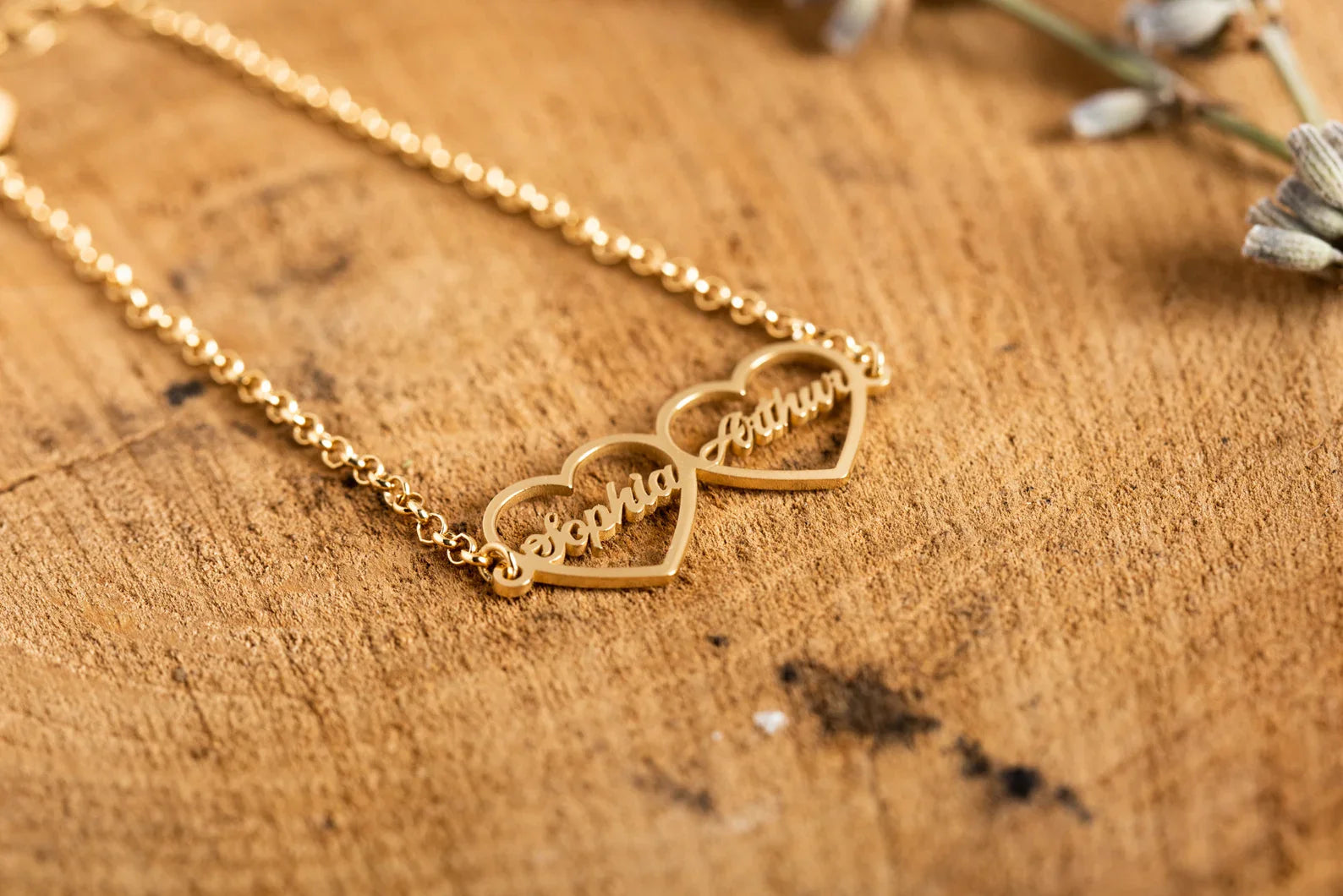 TwinHeart Name Bracelet | Madarax Store