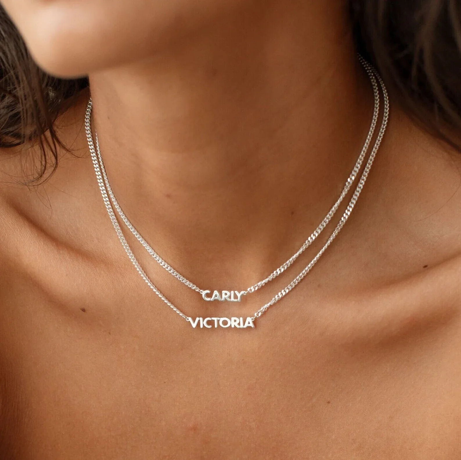 Curb Chain Name Necklace | Madarax Store