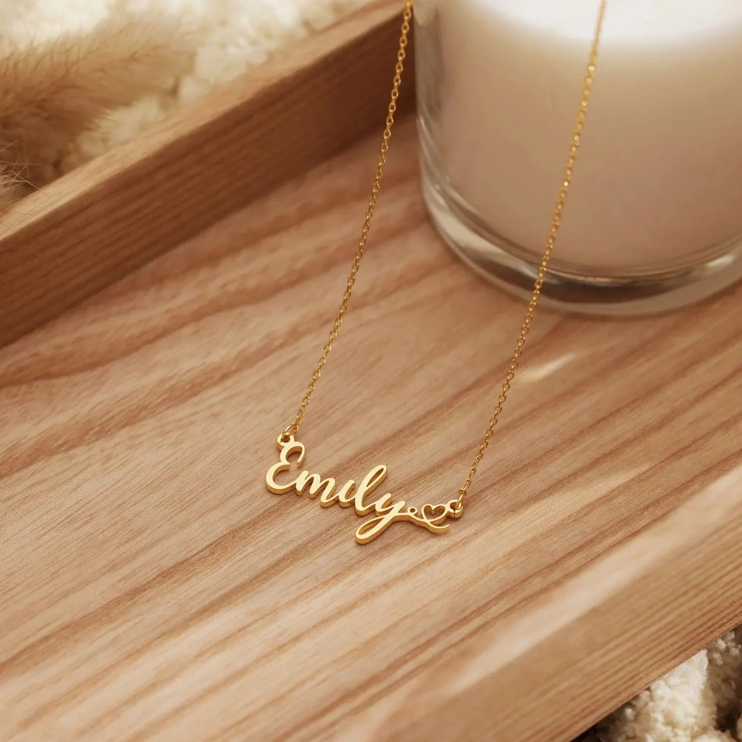 LoveScript Name Necklace | Madarax Store