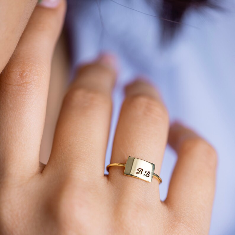 Custom Initial Ring | Madarax Store