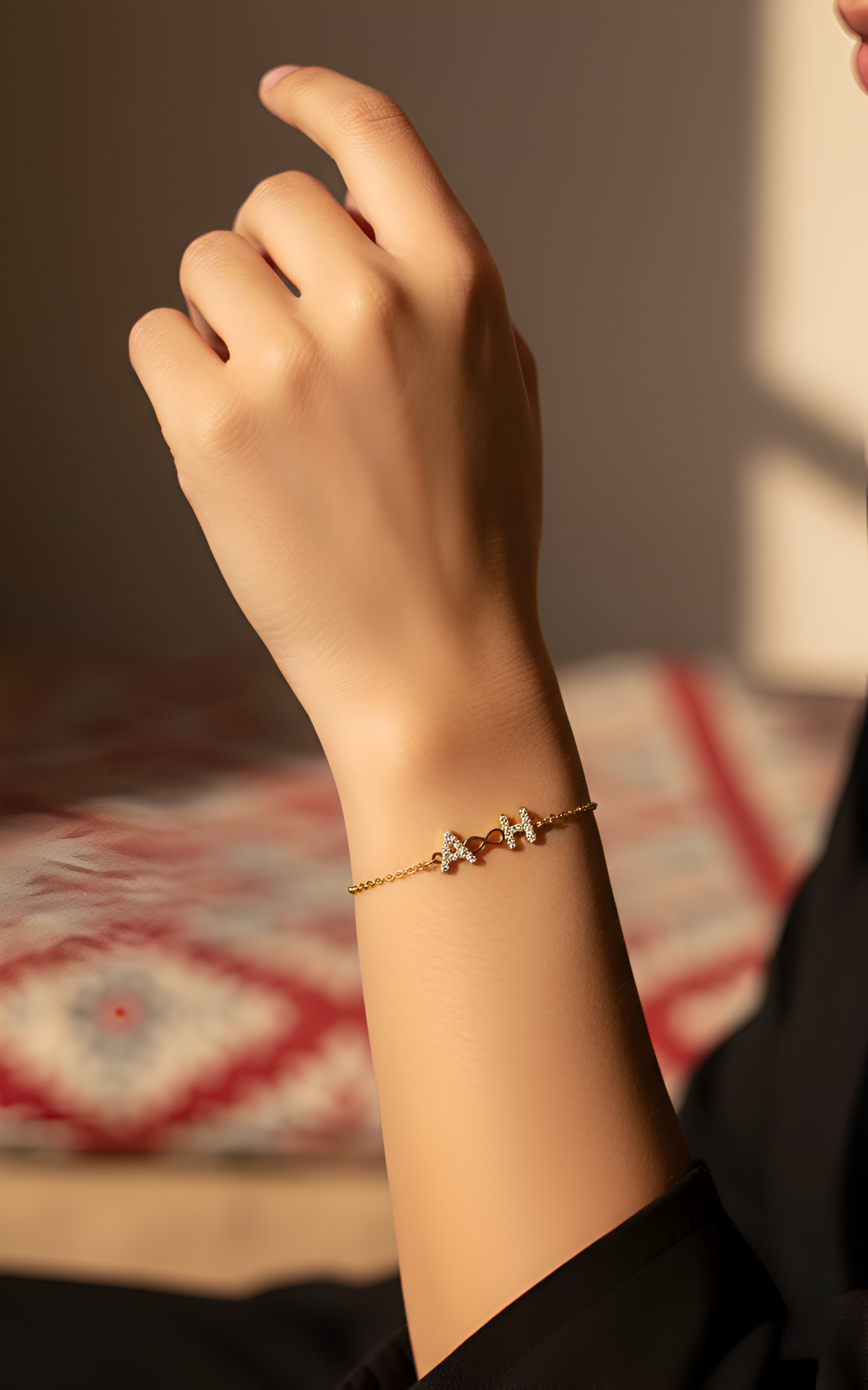 Eternal Initial Infinity Zirconia Bracelet | Madarax.store