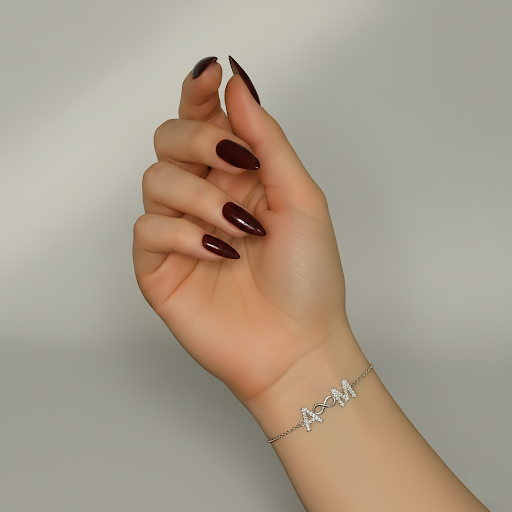Eternal Initial Infinity Zirconia Bracelet | Madarax.store