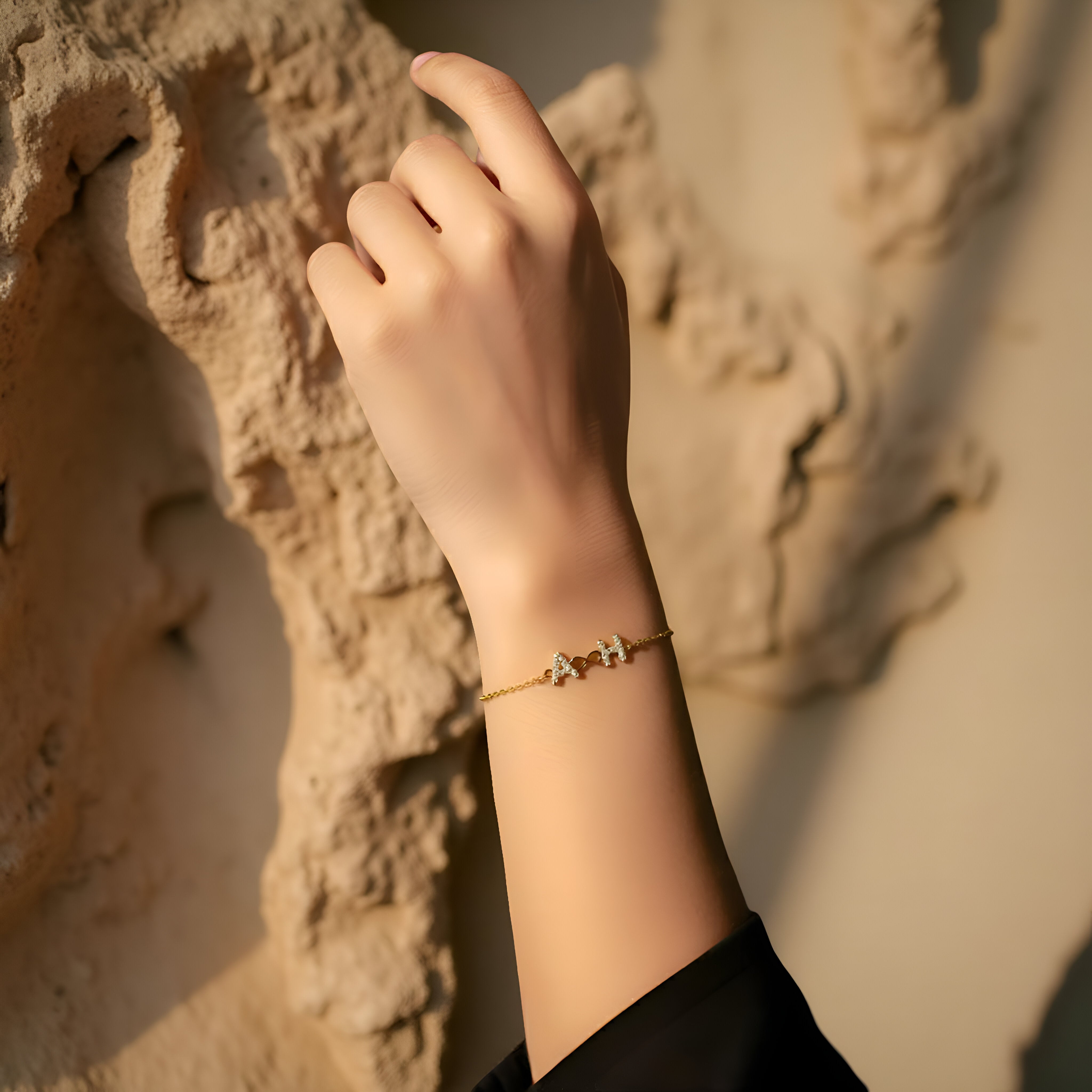 Eternal Initial Infinity Zirconia Bracelet | Madarax.store
